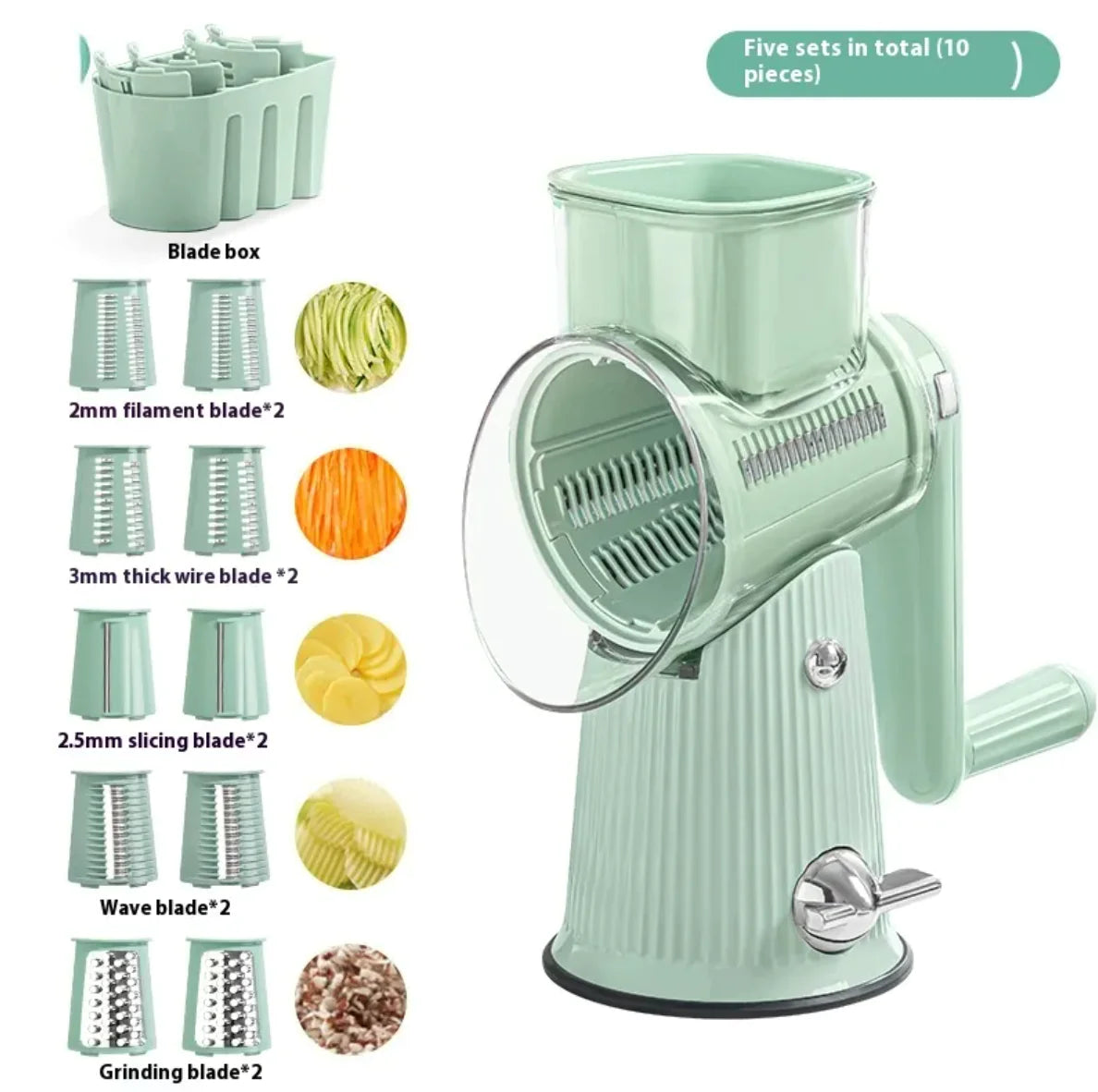 Hand Roller Vegetable Shredder
